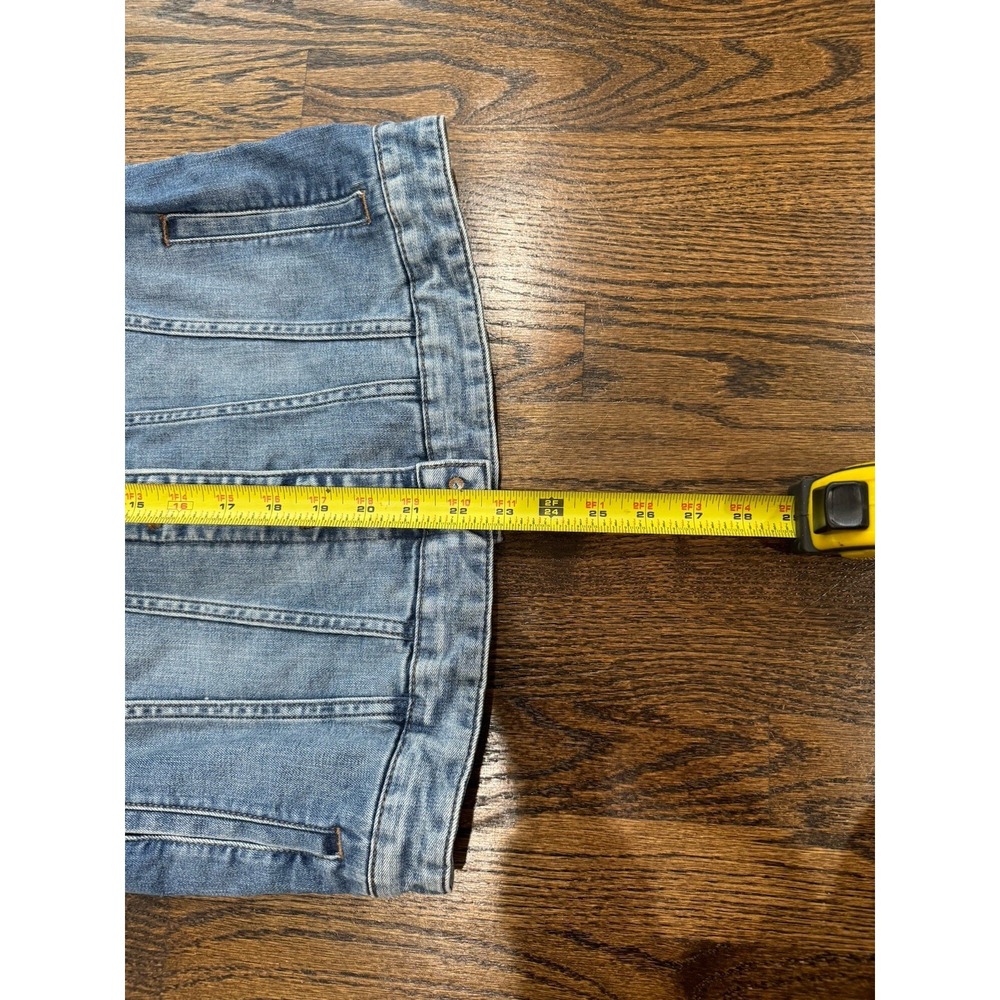Women's Express Studded Distressed Denim Jacket Size S - Picture 11 of 12